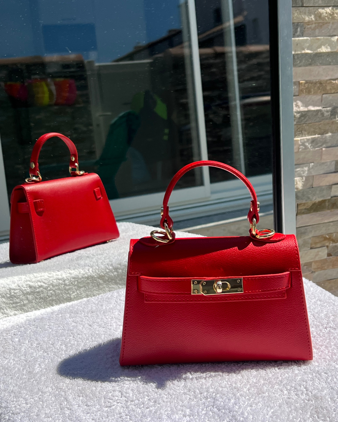 Sac Hermance rouge