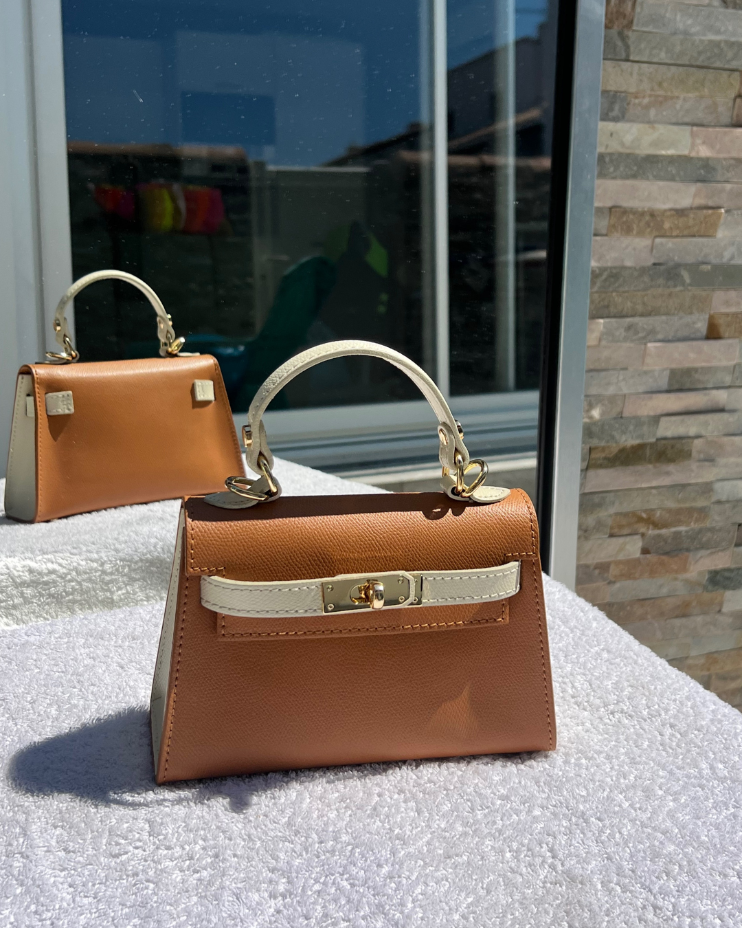 Sac Hermance bicolore