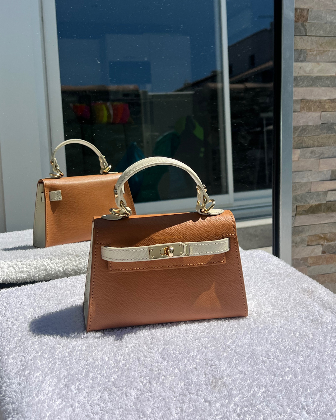 Sac Hermance bicolore