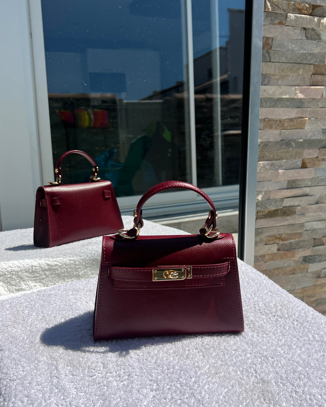 Sac Hermance bordeaux