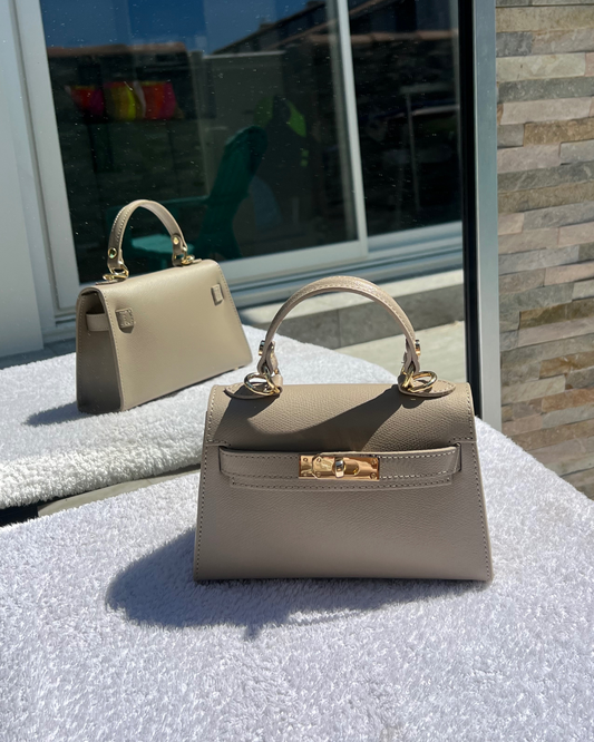 Sac Hermance taupe