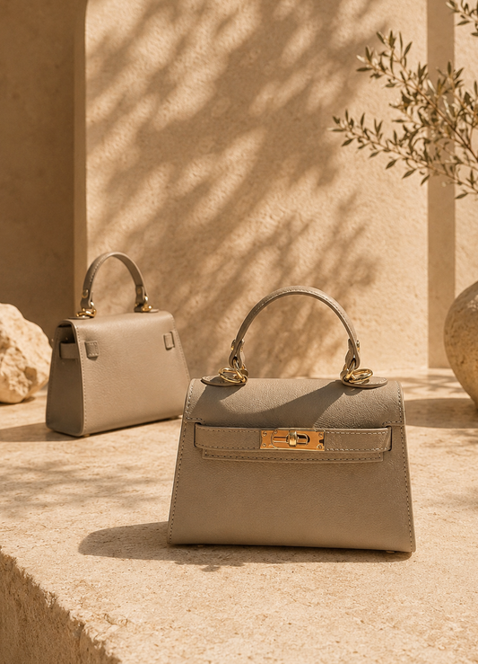 Sac Hermance taupe