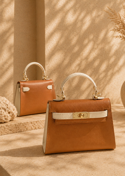 Sac Hermance bicolore