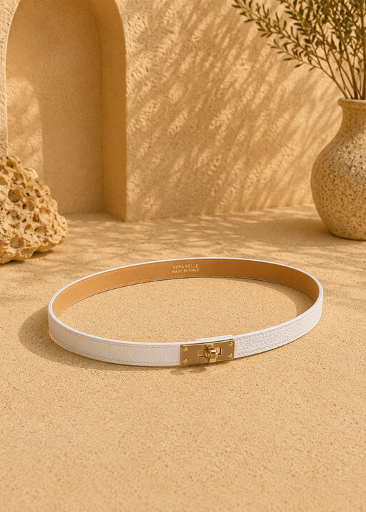 Ceinture Hermance blanche